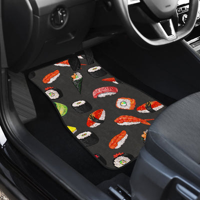 Sushi Design Print Car Floor Mats