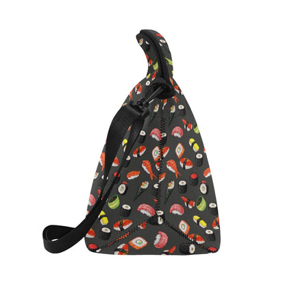 Sushi Design Print Neoprene Lunch Bag (Model 1669)(Large)-JTAMIGO.COM