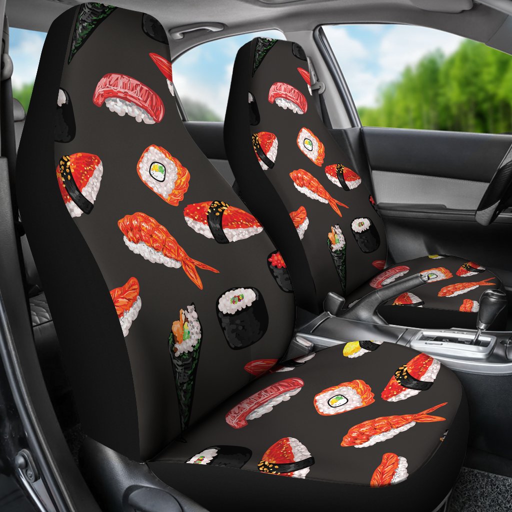 Sushi Design Print Universal Fit Car Seat Covers