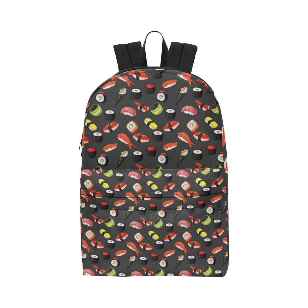 Sushi Design Print Waterproof Backpack-JTAMIGO.COM