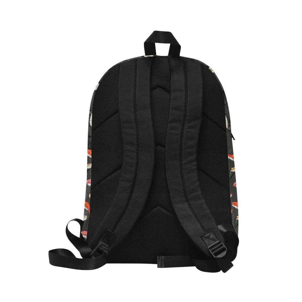 Sushi Design Print Waterproof Backpack-JTAMIGO.COM