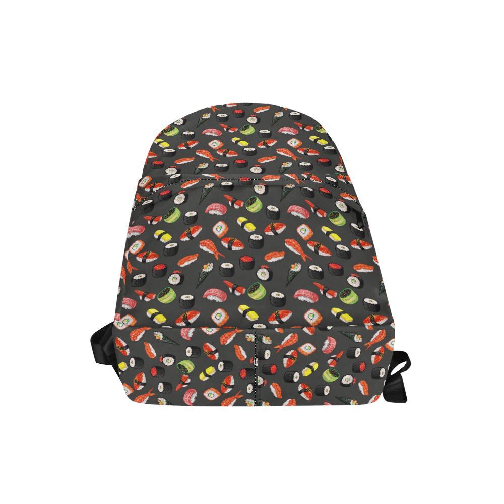 Sushi Design Print Waterproof Backpack-JTAMIGO.COM