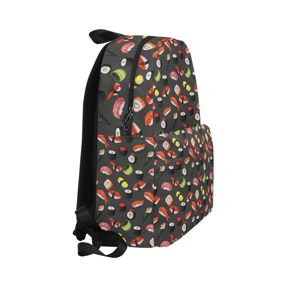 Sushi Design Print Waterproof Backpack-JTAMIGO.COM