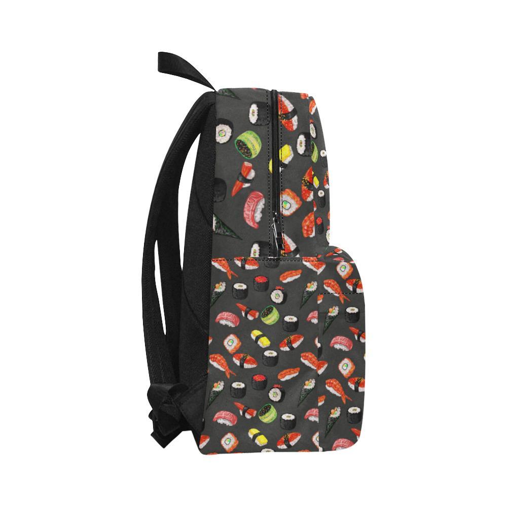 Sushi Design Print Waterproof Backpack-JTAMIGO.COM