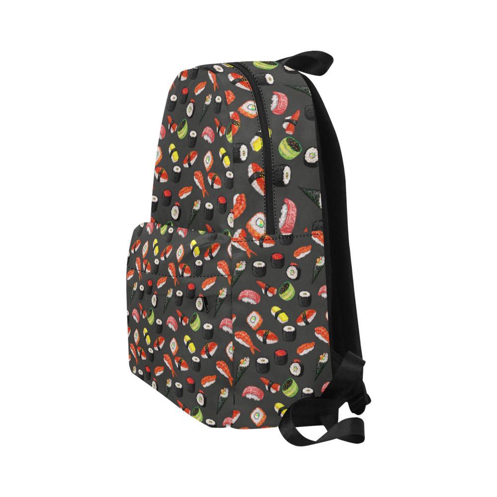 Sushi Design Print Waterproof Backpack-JTAMIGO.COM