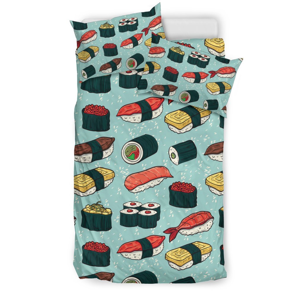 Sushi Pattern Design Duvet Cover Bedding Set