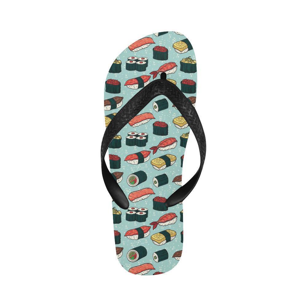 Sushi Pattern Design Flip Flops-JTAMIGO.COM