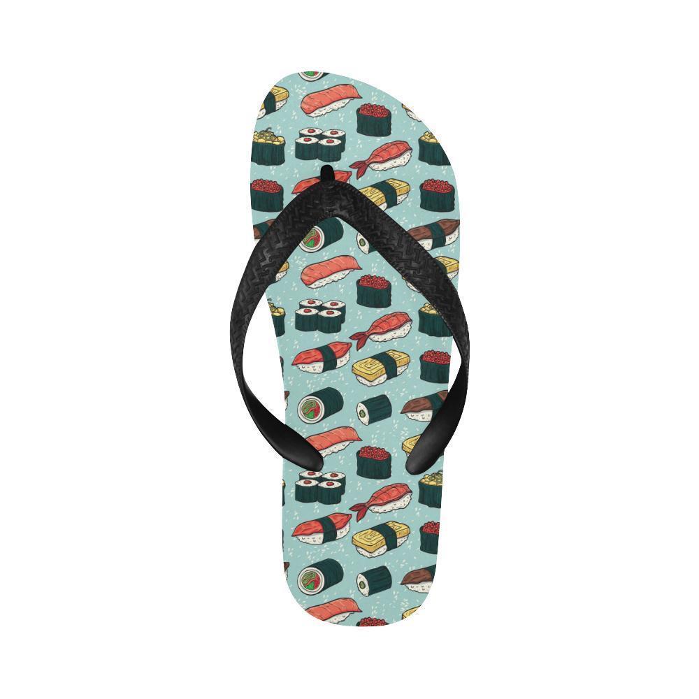 Sushi Pattern Design Flip Flops-JTAMIGO.COM