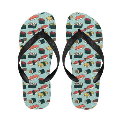 Sushi Pattern Design Flip Flops-JTAMIGO.COM