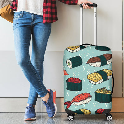 Sushi Pattern Design Luggage Cover Protector