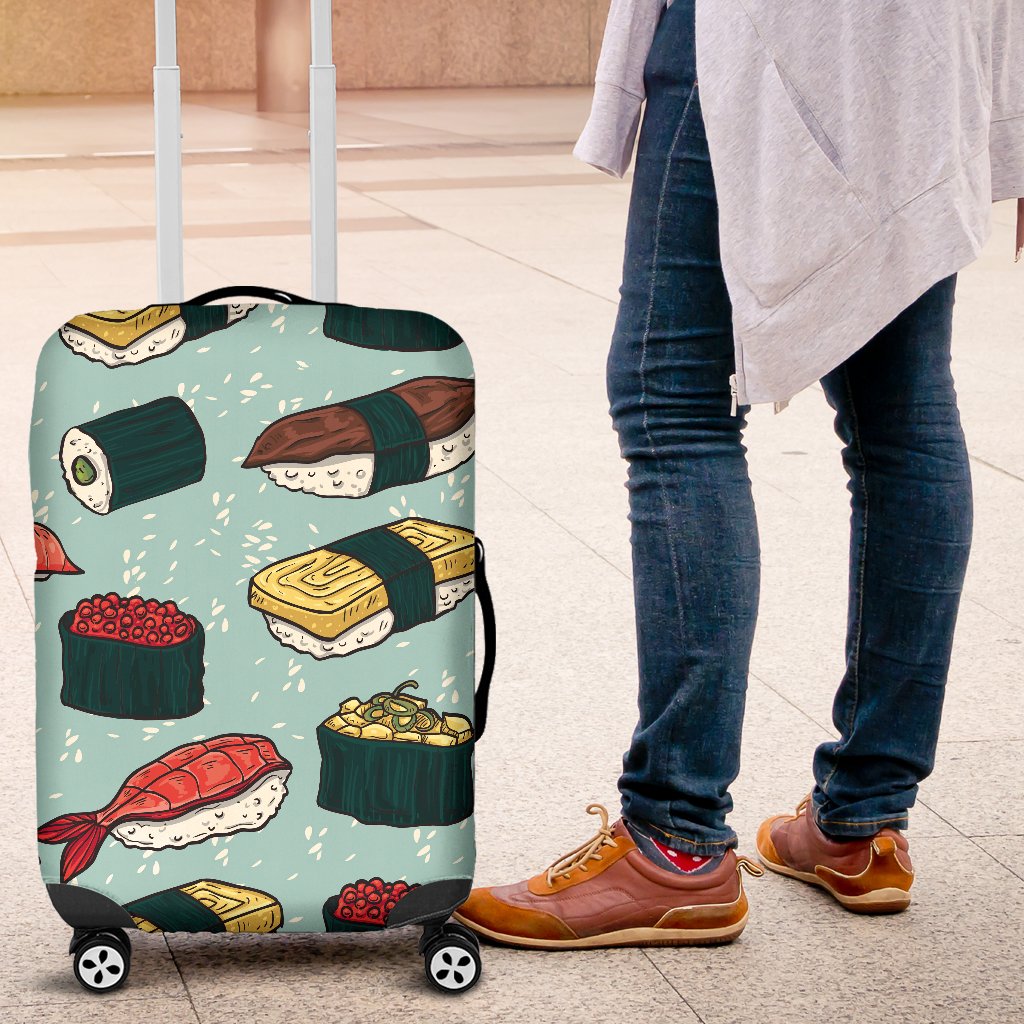 Sushi Pattern Design Luggage Cover Protector