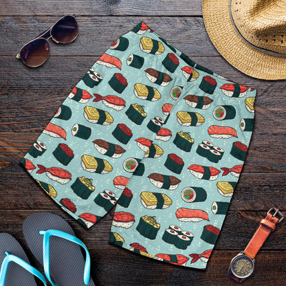 Sushi Pattern Design Mens Shorts-JTAMIGO.COM