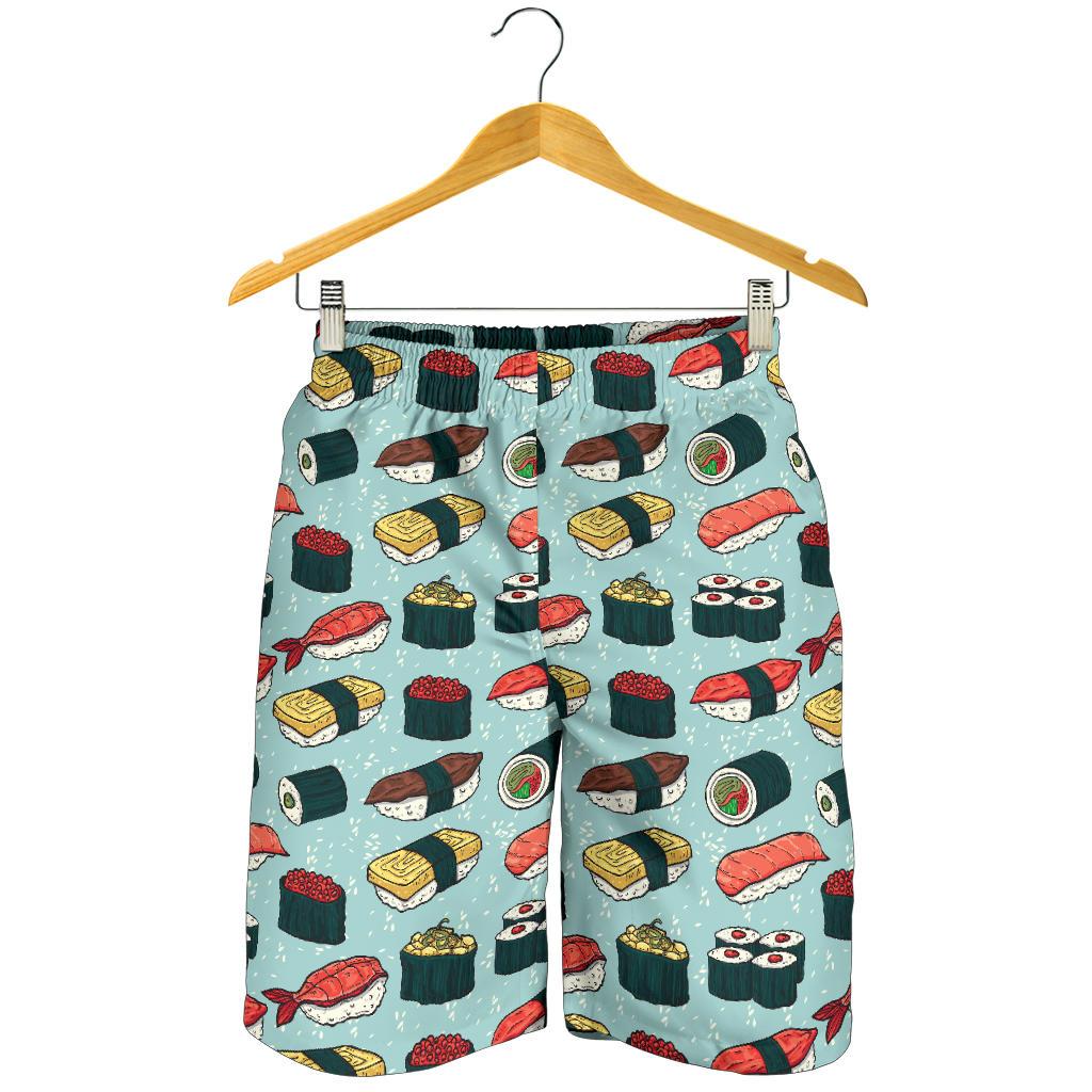 Sushi Pattern Design Mens Shorts-JTAMIGO.COM