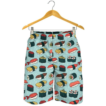 Sushi Pattern Design Mens Shorts-JTAMIGO.COM