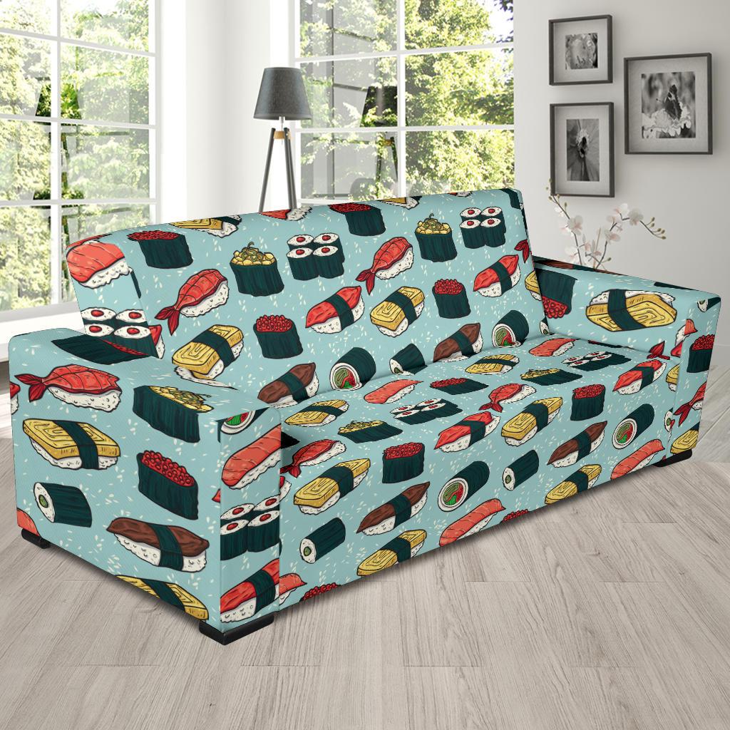 Sushi Pattern Design Sofa Slipcover-JTAMIGO.COM
