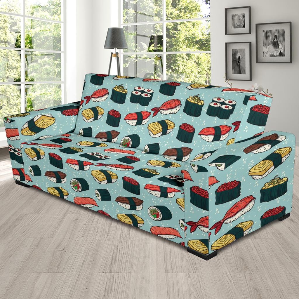 Sushi Pattern Design Sofa Slipcover-JTAMIGO.COM
