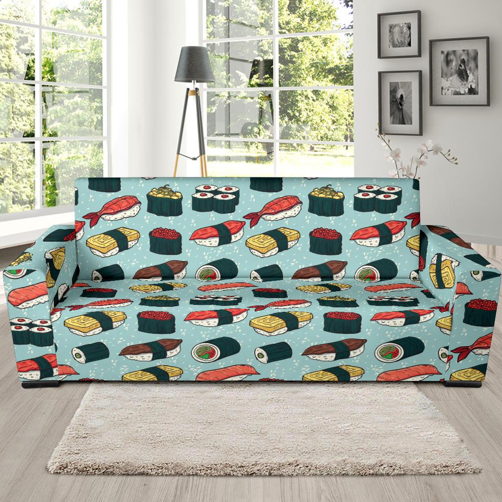 Sushi Pattern Design Sofa Slipcover-JTAMIGO.COM