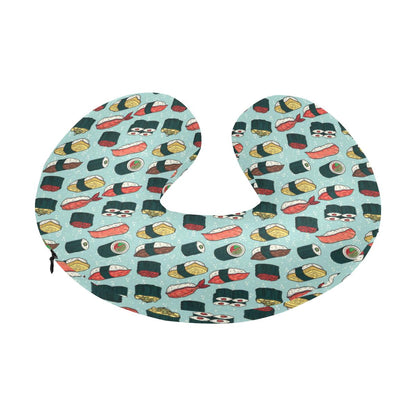 Sushi Pattern Design U-Shaped Travel Neck Pillow-JTAMIGO.COM