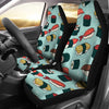 Sushi Pattern Design Universal Fit Car Seat Covers