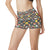 Sushi Pattern Print High Waisted Spandex Shorts-JTAMIGO.COM