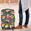 Sushi Pattern Print Luggage Cover Protector
