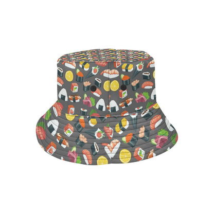 Sushi Pattern Print Unisex Bucket Hat