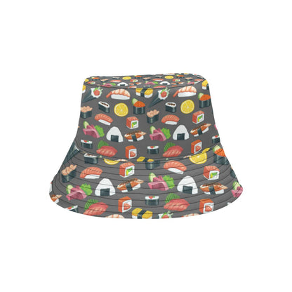 Sushi Pattern Print Unisex Bucket Hat