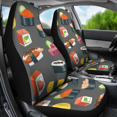 Sushi Pattern Print Universal Fit Car Seat Covers