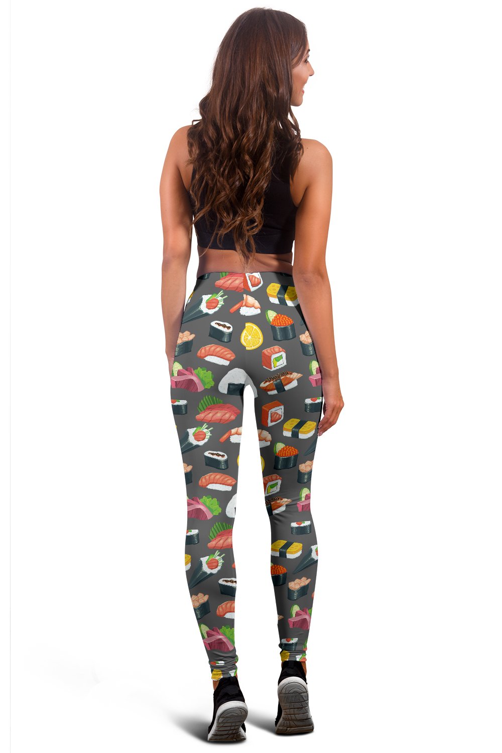 Sushi Pattern Print Women Leggings