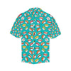 Sushi Themed Print Men Aloha Hawaiian Shirt