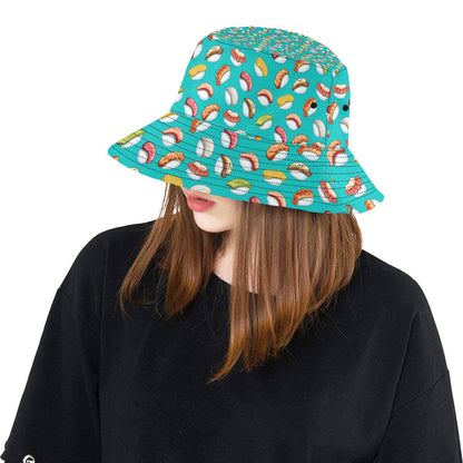 Sushi Themed Print Unisex Bucket Hat