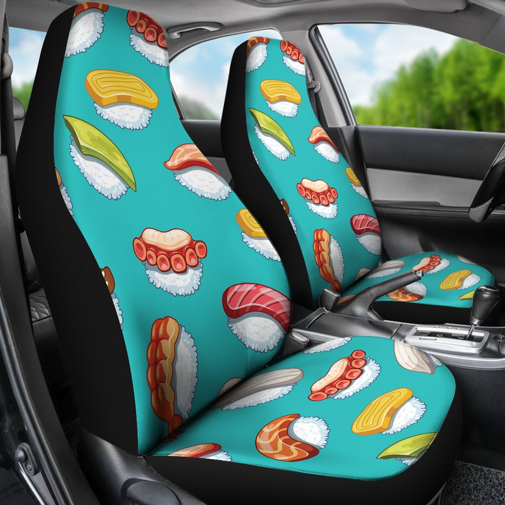 Sushi Themed Print Universal Fit Car Seat Covers