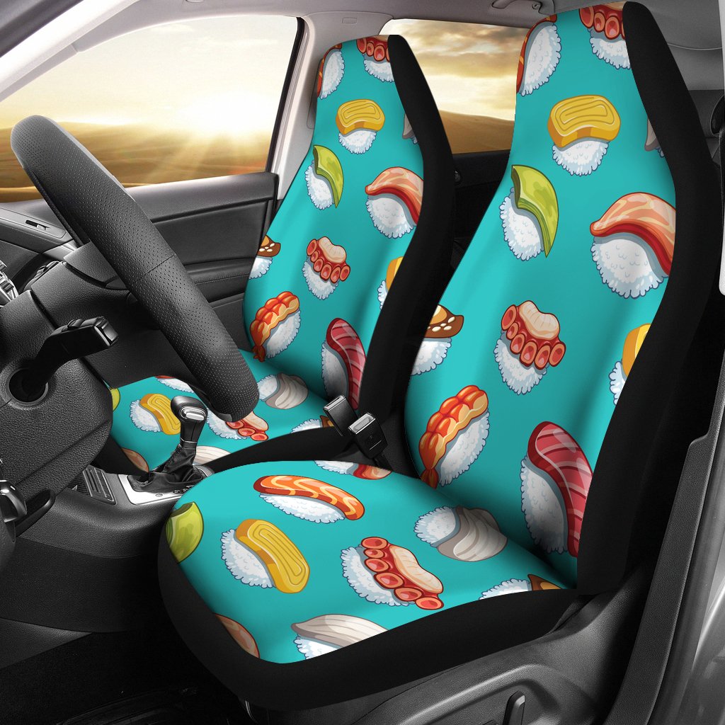 Sushi Themed Print Universal Fit Car Seat Covers