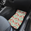 Swedish Dala Style Pattern Car Floor Mats