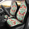 Swedish Dala Style Pattern Universal Fit Car Seat Covers