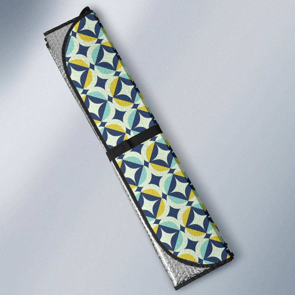 Swedish Design Pattern Car Sun Shade For Windshield