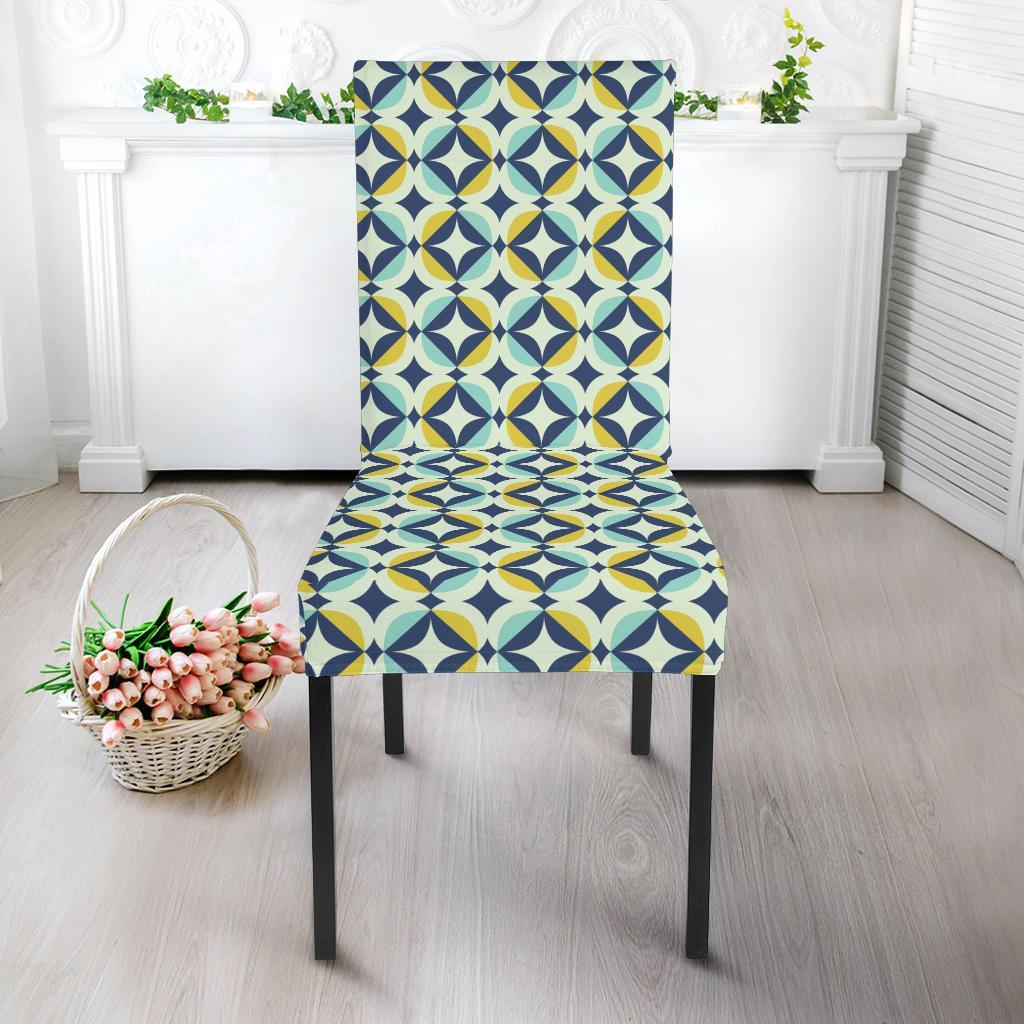 Swedish Design Pattern Dining Chair Slipcover-JTAMIGO.COM