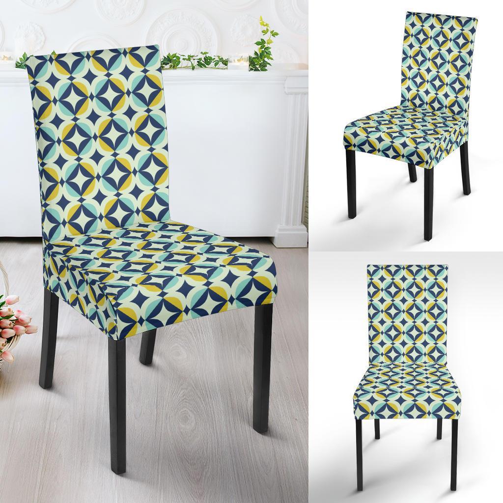 Swedish Design Pattern Dining Chair Slipcover-JTAMIGO.COM