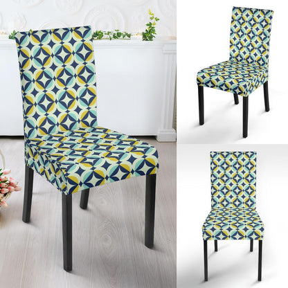 Swedish Design Pattern Dining Chair Slipcover-JTAMIGO.COM
