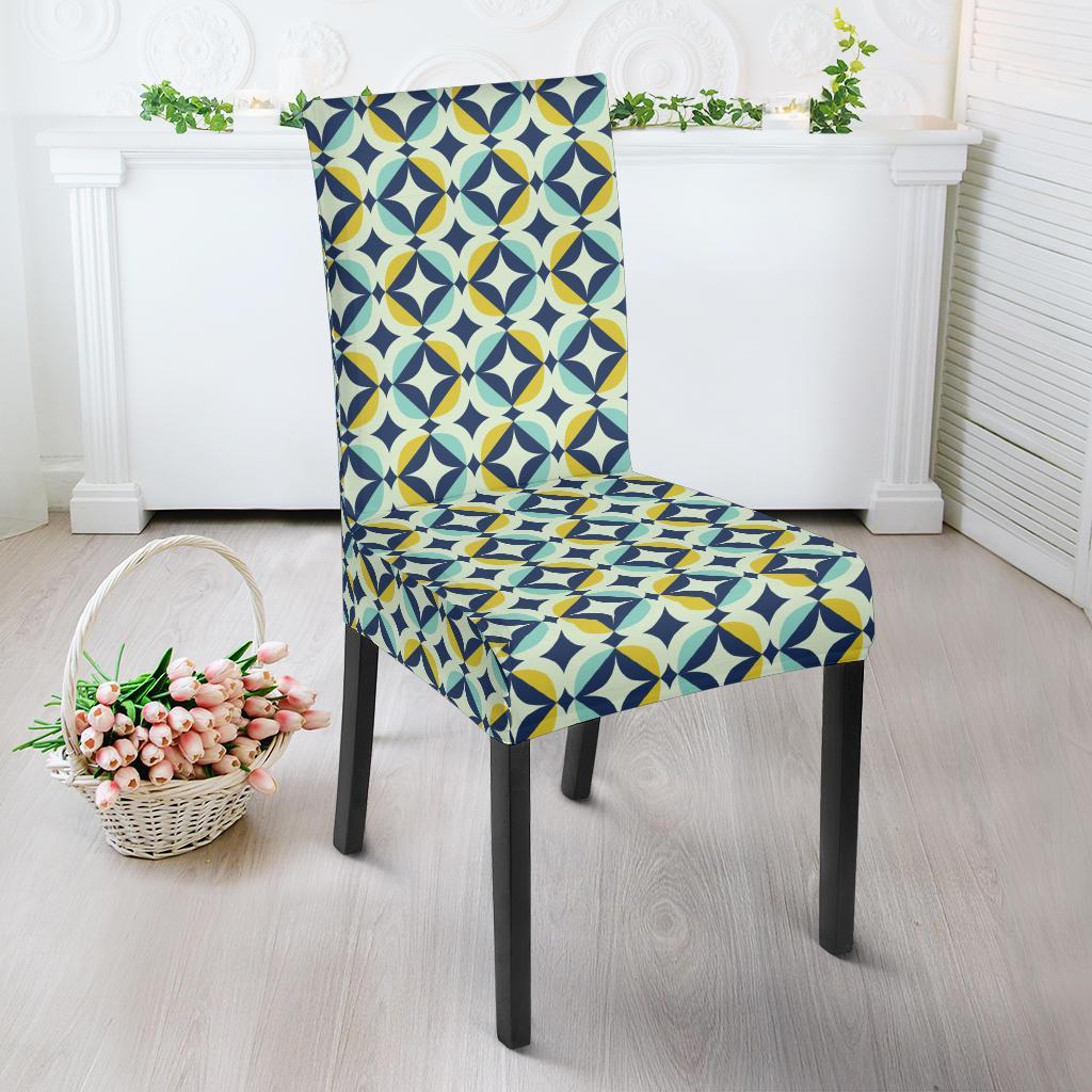Swedish Design Pattern Dining Chair Slipcover-JTAMIGO.COM
