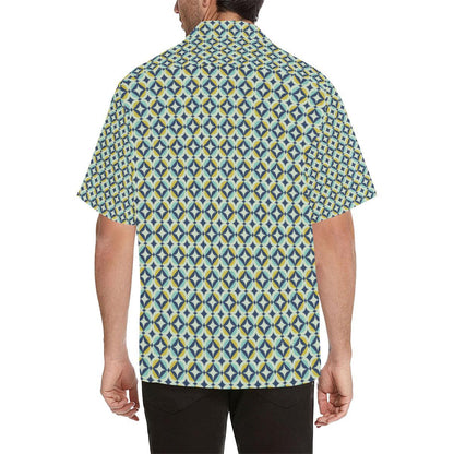 Swedish Design Pattern Men Aloha Hawaiian Shirt