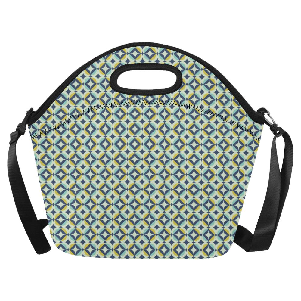 Swedish Design Pattern Neoprene Lunch Bag (Model 1669)(Large)-JTAMIGO.COM