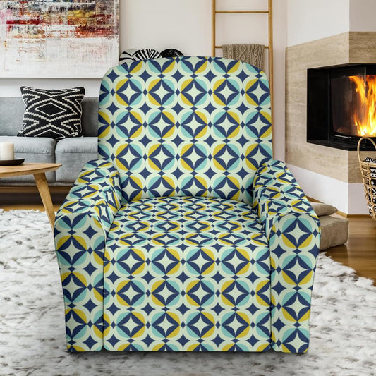 Swedish Design Pattern Single Sofa Slipcover -JTAMIGO.COM