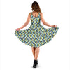 Swedish Design Pattern Sleeveless Dress