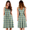 Swedish Design Pattern Sleeveless Dress