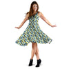 Swedish Design Pattern Sleeveless Dress