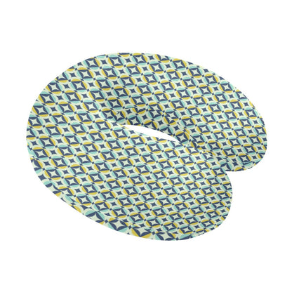 Swedish Design Pattern U-Shaped Travel Neck Pillow-JTAMIGO.COM