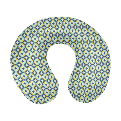 Swedish Design Pattern U-Shaped Travel Neck Pillow-JTAMIGO.COM