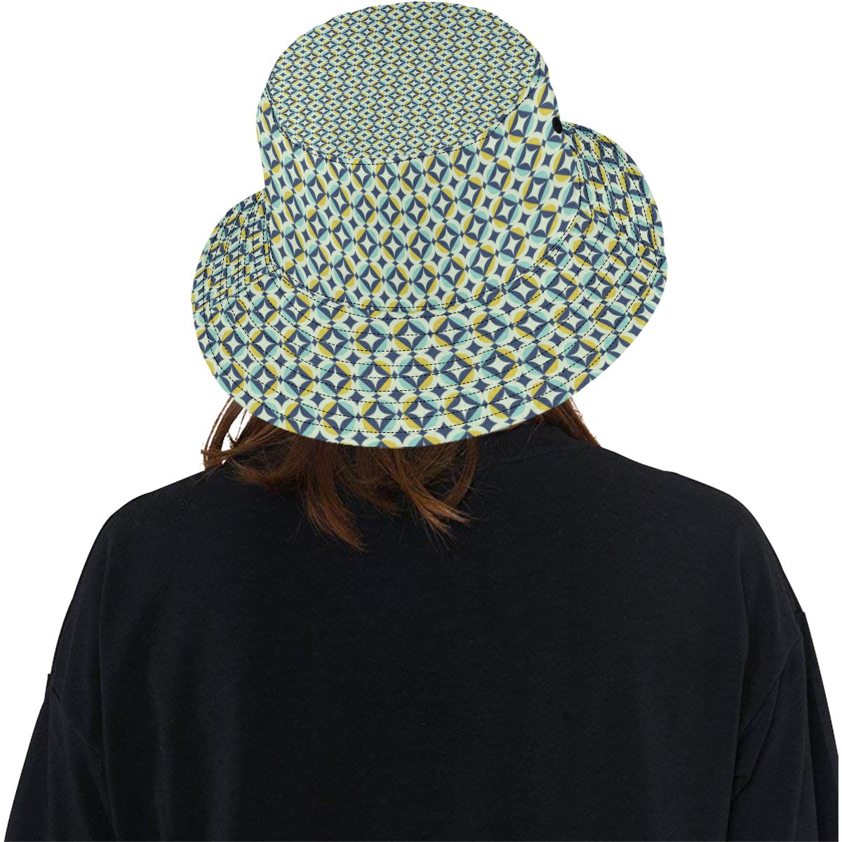 Swedish Design Pattern Unisex Bucket Hat