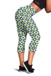 Swedish Design Pattern Women Capris